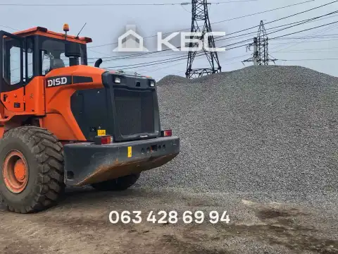 Замовити щебінь гранітний з доставкою по Києву та області