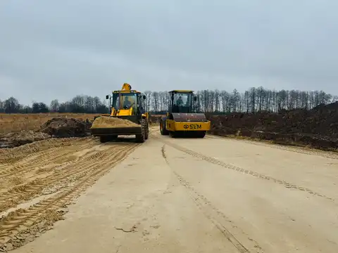 Відсипка доріг в Києві та області